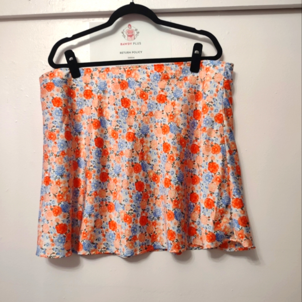 Floral Mini Skirt XXXL No Boundaries - Picture 3 of 4